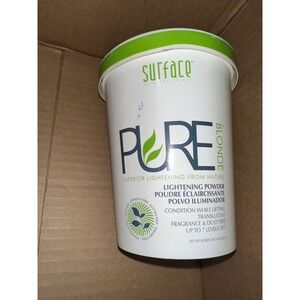 Surface Pure Blonde Lightening Powder Ammonia Free Hair Bleach 7 Levels Lift